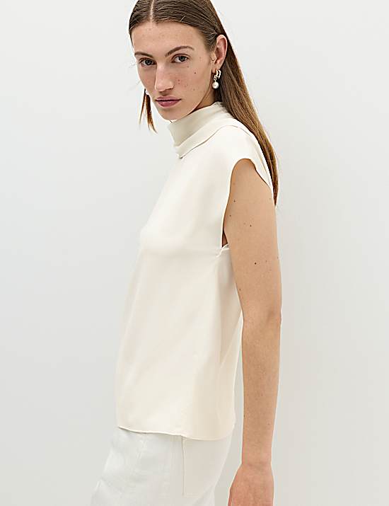 Tailored Striped Longline Waistcoat
