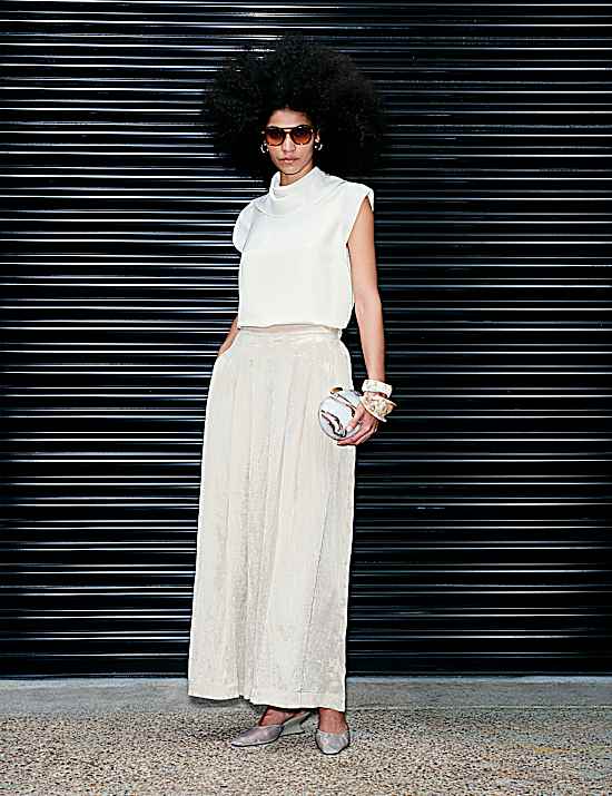 Tailored Striped Longline Waistcoat