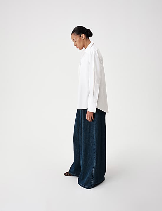 Tailored Striped Longline Waistcoat