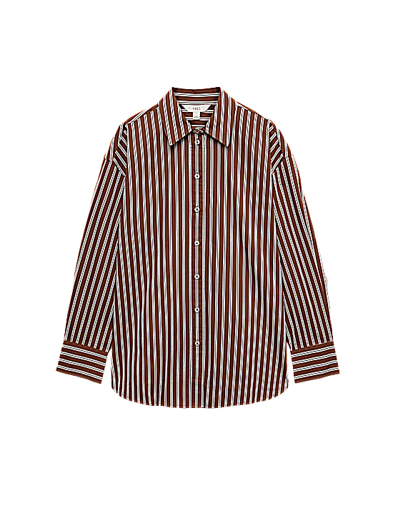Tailored Striped Longline Waistcoat