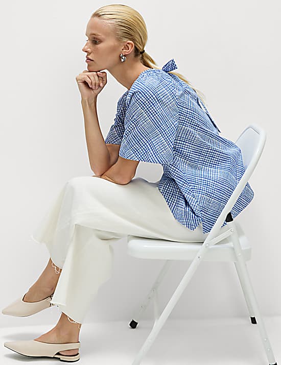 Tailored Striped Longline Waistcoat