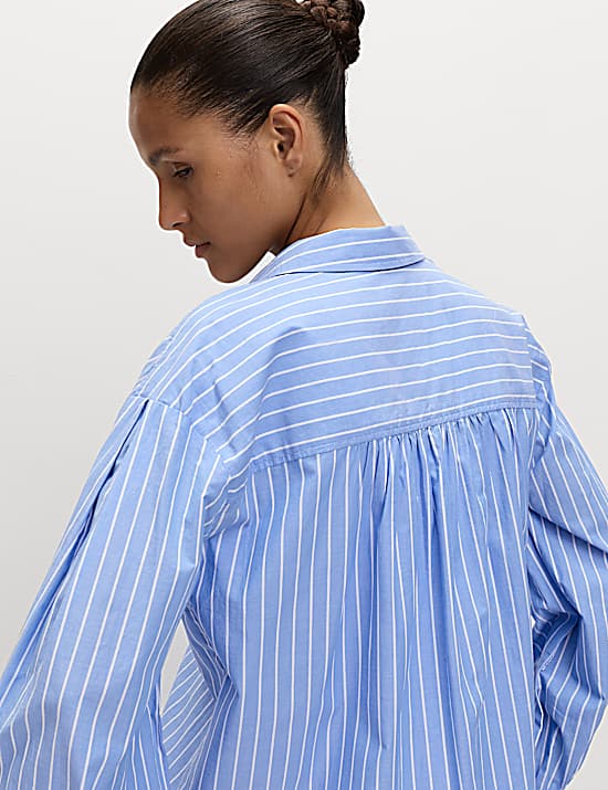 Tailored Striped Longline Waistcoat