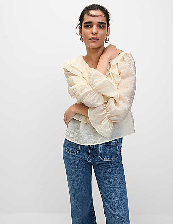 Tailored Striped Longline Waistcoat