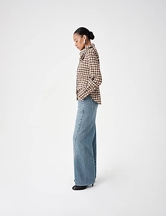 Tailored Striped Longline Waistcoat