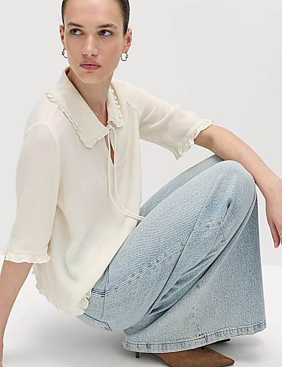 Tailored Striped Longline Waistcoat