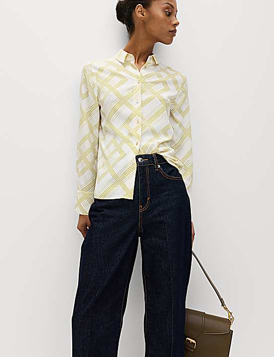 Tailored Striped Longline Waistcoat