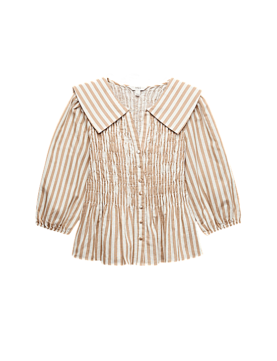 Tailored Striped Longline Waistcoat
