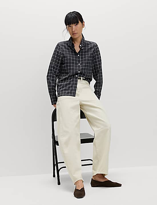 Tailored Striped Longline Waistcoat
