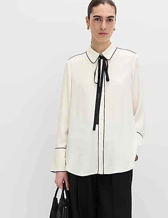 Tailored Striped Longline Waistcoat