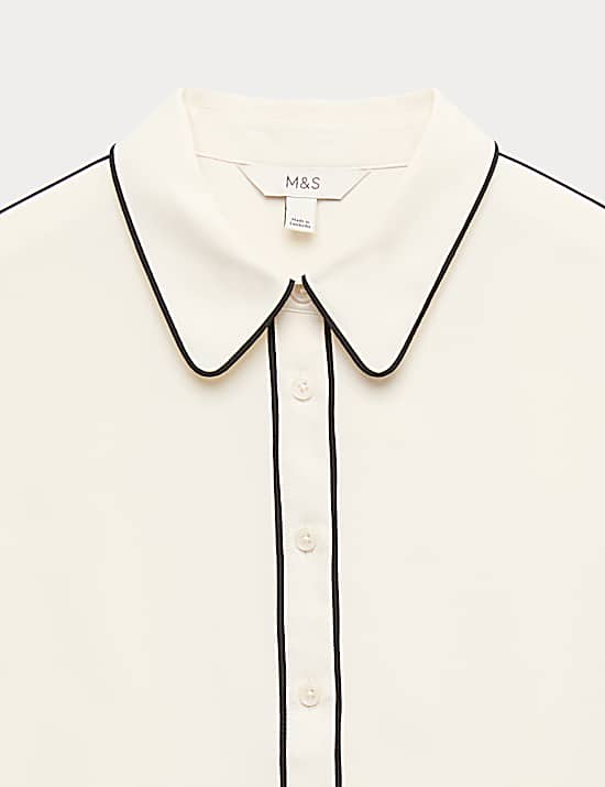 Tailored Striped Longline Waistcoat