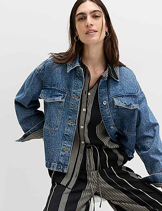 Tailored Striped Longline Waistcoat
