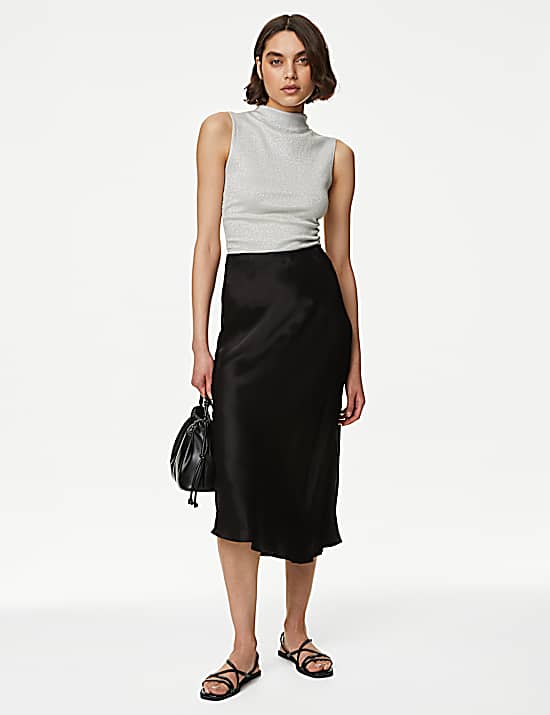 Tailored Striped Longline Waistcoat