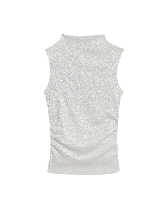 Tailored Striped Longline Waistcoat