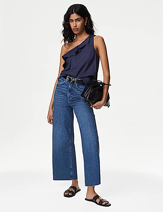 Tailored Striped Longline Waistcoat