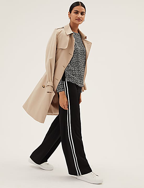 Tailored Striped Longline Waistcoat