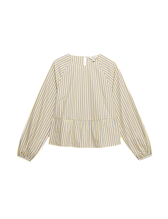 Tailored Striped Longline Waistcoat