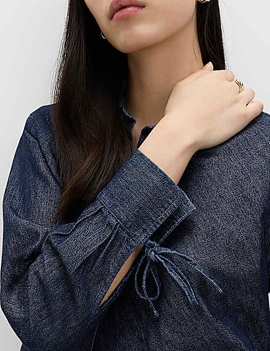 Tailored Striped Longline Waistcoat