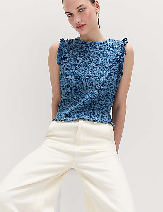 Tailored Striped Longline Waistcoat
