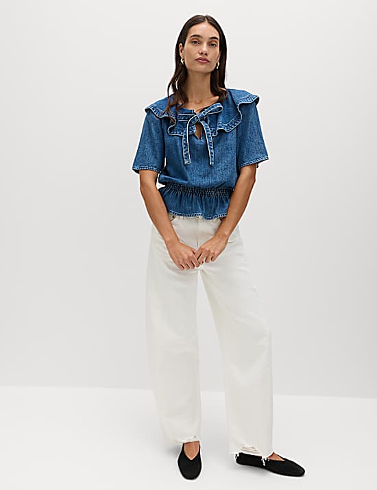 Tailored Striped Longline Waistcoat