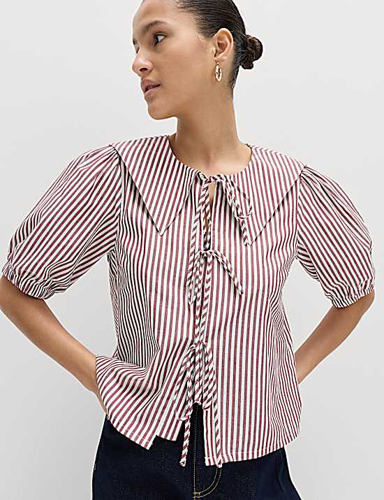 Tailored Striped Longline Waistcoat