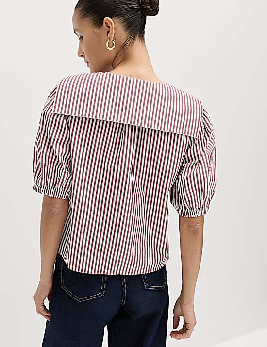 Tailored Striped Longline Waistcoat