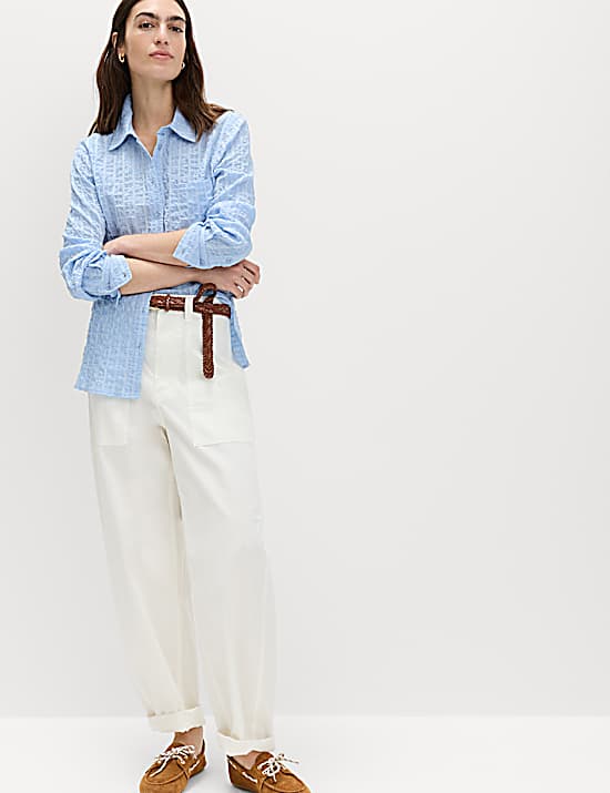 Tailored Striped Longline Waistcoat