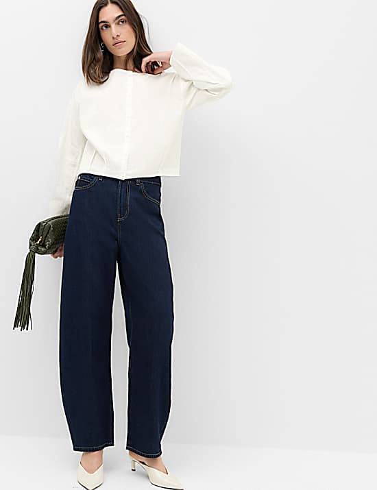 Tailored Striped Longline Waistcoat