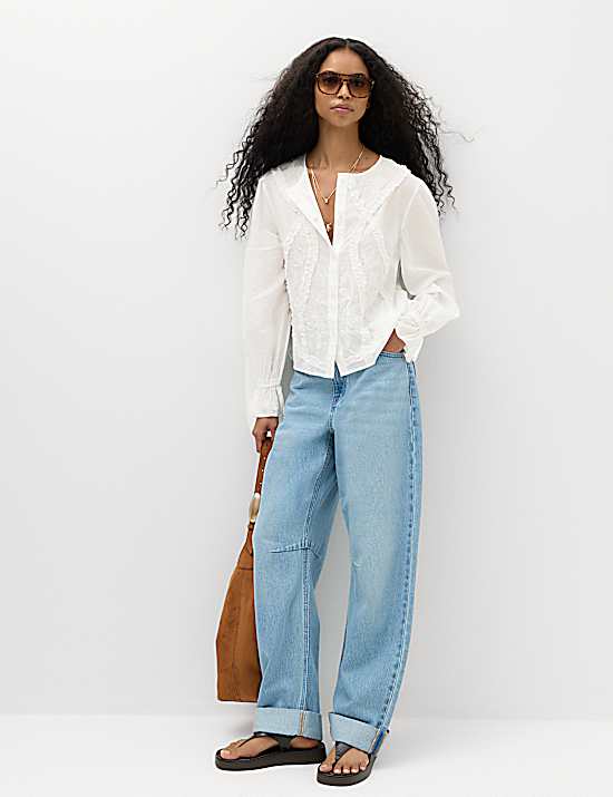 Tailored Striped Longline Waistcoat