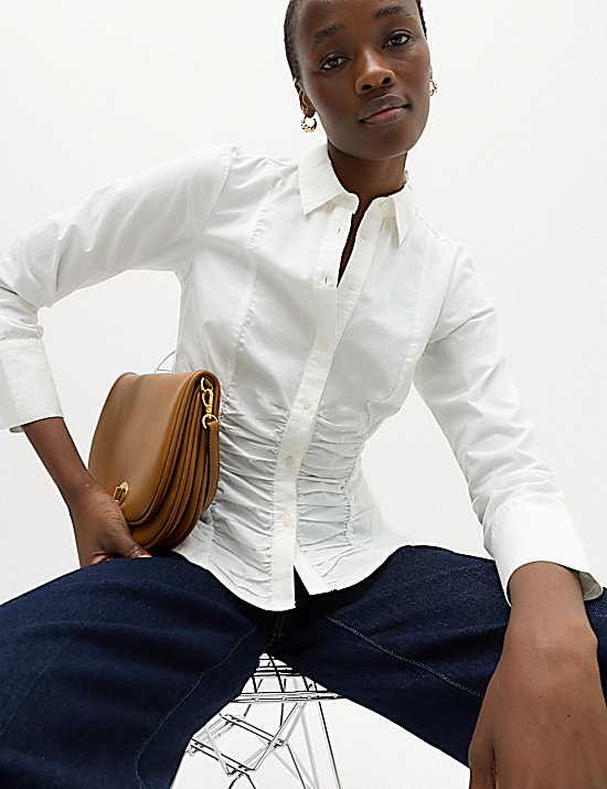 Tailored Striped Longline Waistcoat