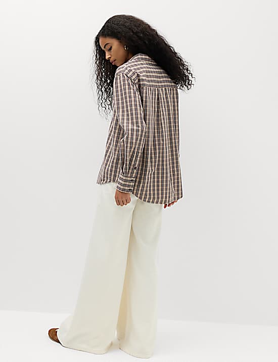 Tailored Striped Longline Waistcoat