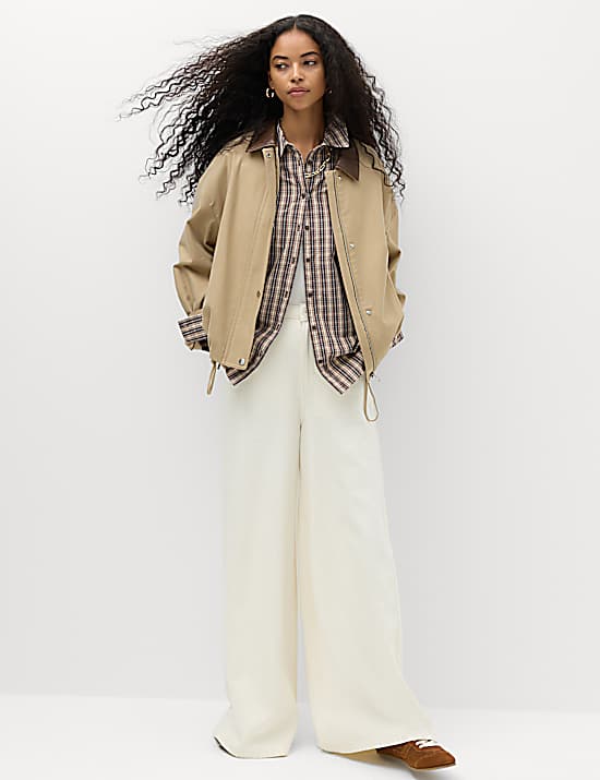 Tailored Striped Longline Waistcoat