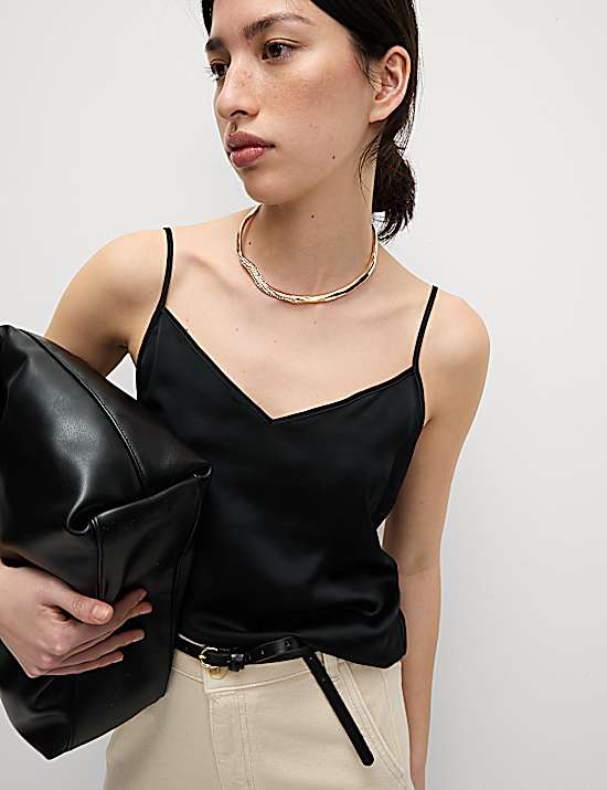 Tailored Striped Longline Waistcoat