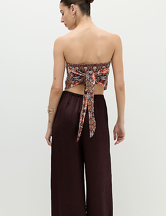 Tailored Striped Longline Waistcoat