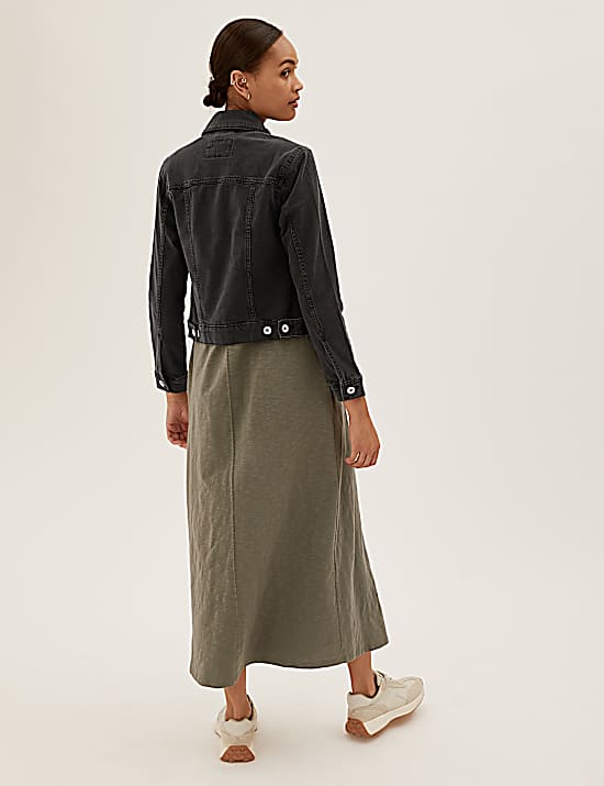 Tailored Striped Longline Waistcoat