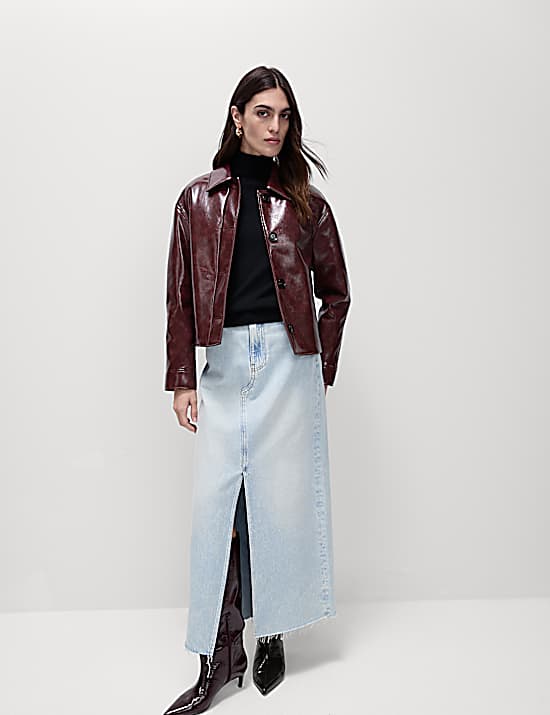 Tailored Striped Longline Waistcoat