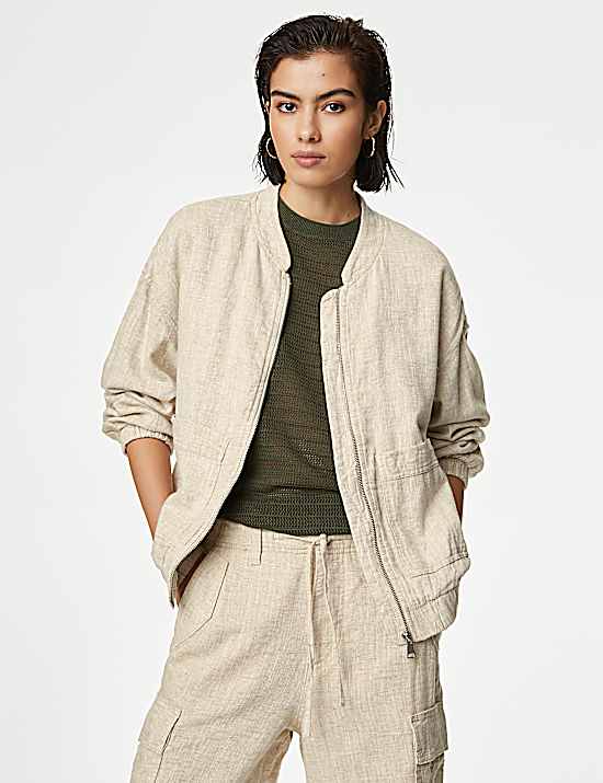 Tailored Striped Longline Waistcoat