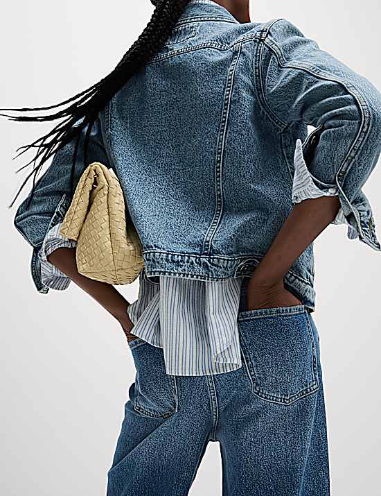 Tailored Striped Longline Waistcoat