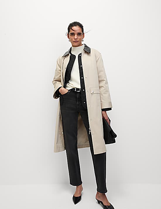 Tailored Striped Longline Waistcoat