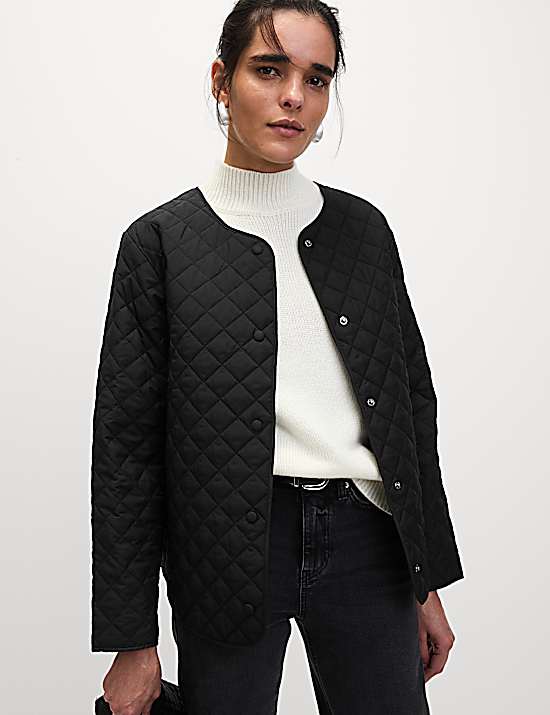 Tailored Striped Longline Waistcoat