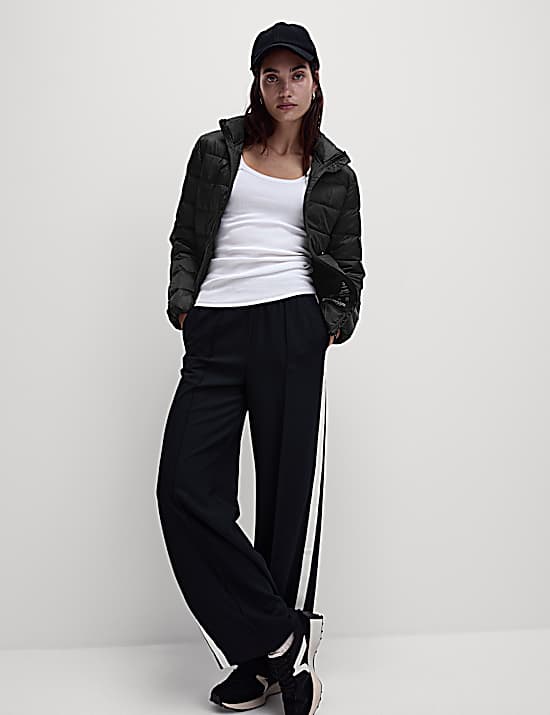 Tailored Striped Longline Waistcoat