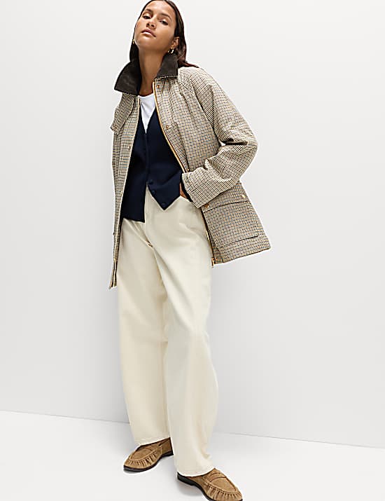 Tailored Striped Longline Waistcoat