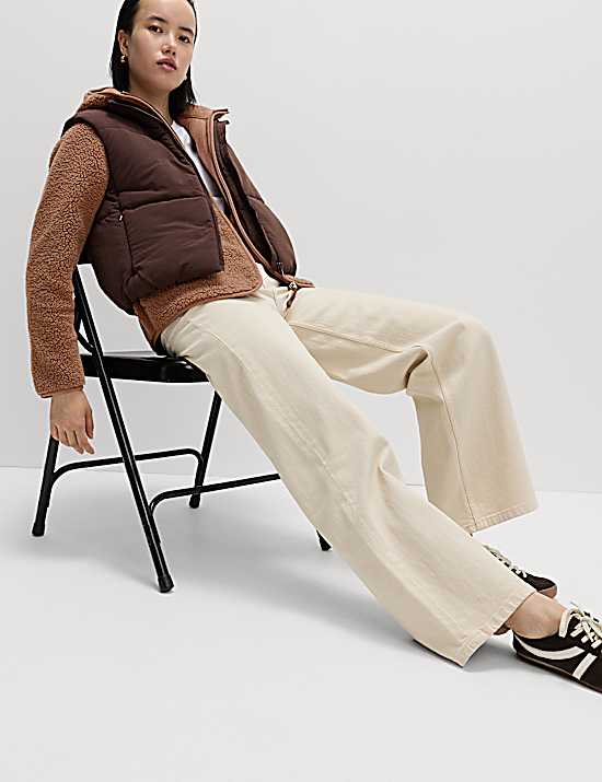 Tailored Striped Longline Waistcoat