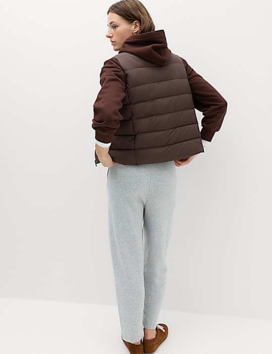 Tailored Striped Longline Waistcoat