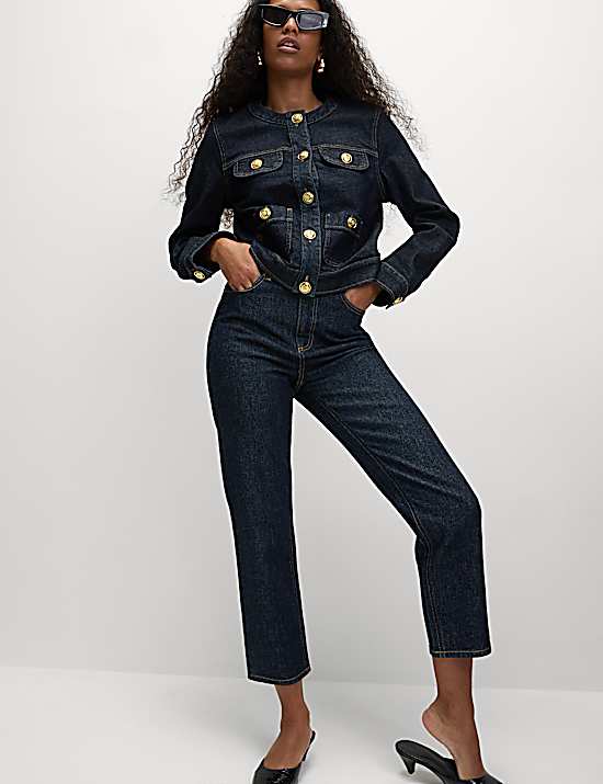 Tailored Striped Longline Waistcoat