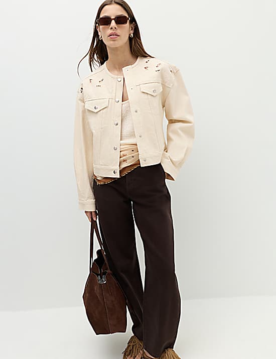 Tailored Striped Longline Waistcoat