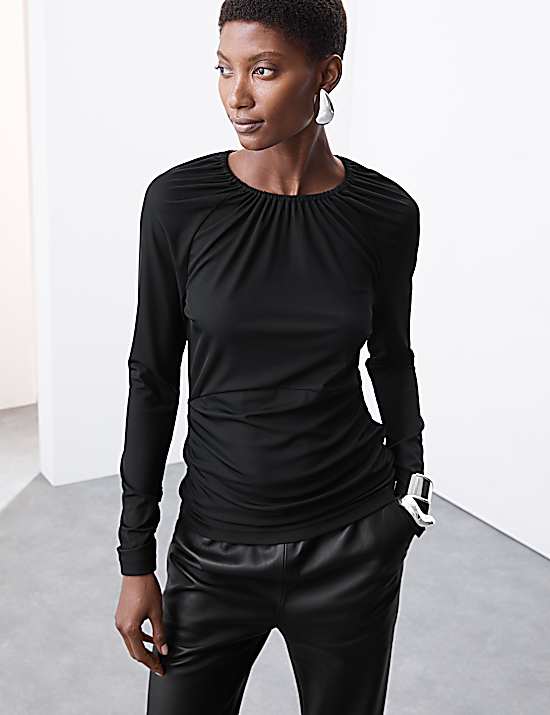 Tailored Striped Longline Waistcoat