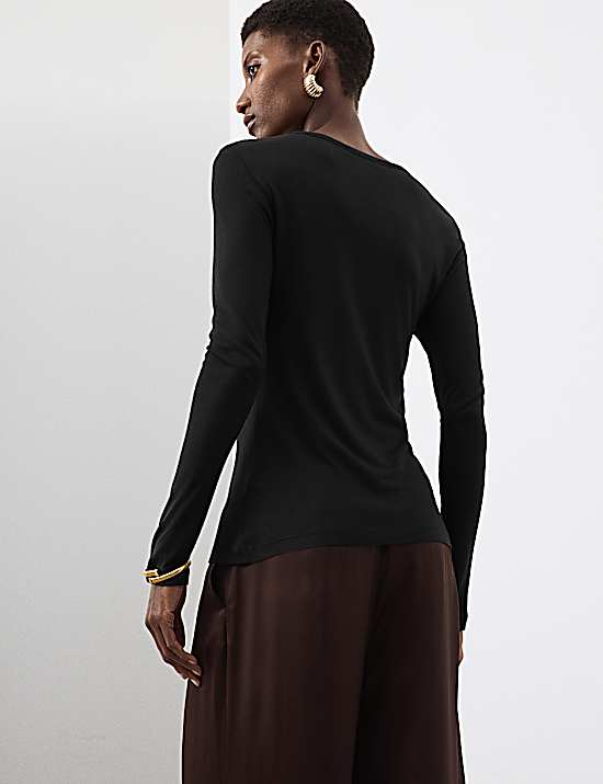 Tailored Striped Longline Waistcoat