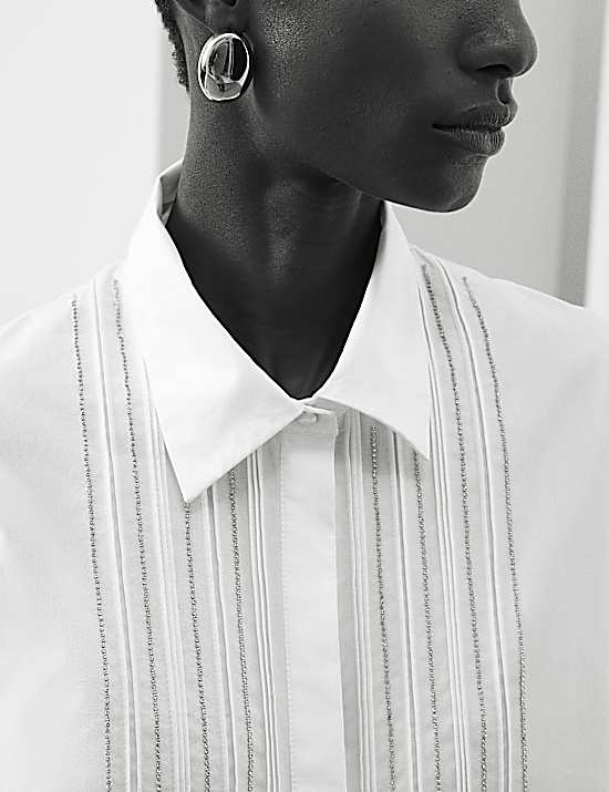 Tailored Striped Longline Waistcoat