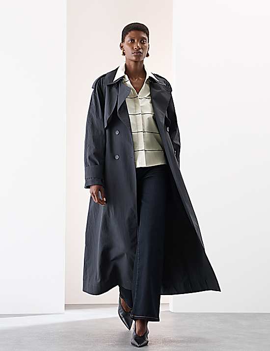 Tailored Striped Longline Waistcoat