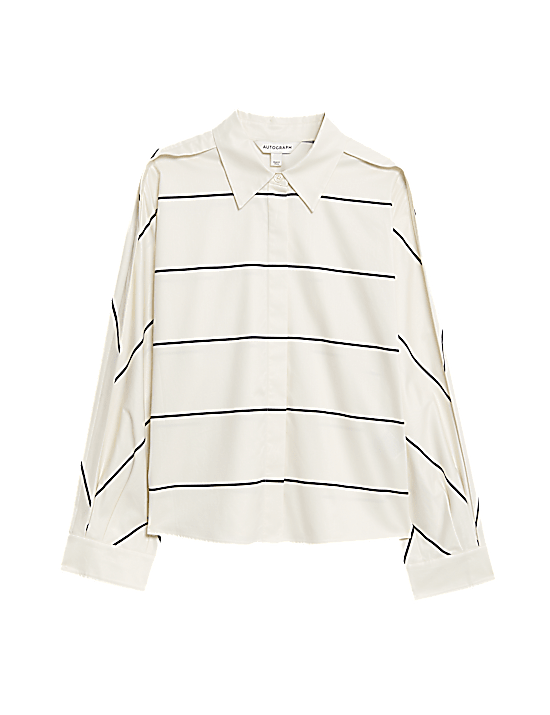 Tailored Striped Longline Waistcoat